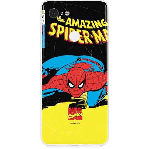 Marvel Classic Comics The Amazing Spider-Man Google Pixel 3 Skin